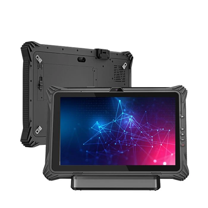 Ruige tablet buiten